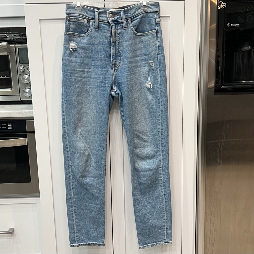 MADEWELL High Rise Mom Jean Sz 28T